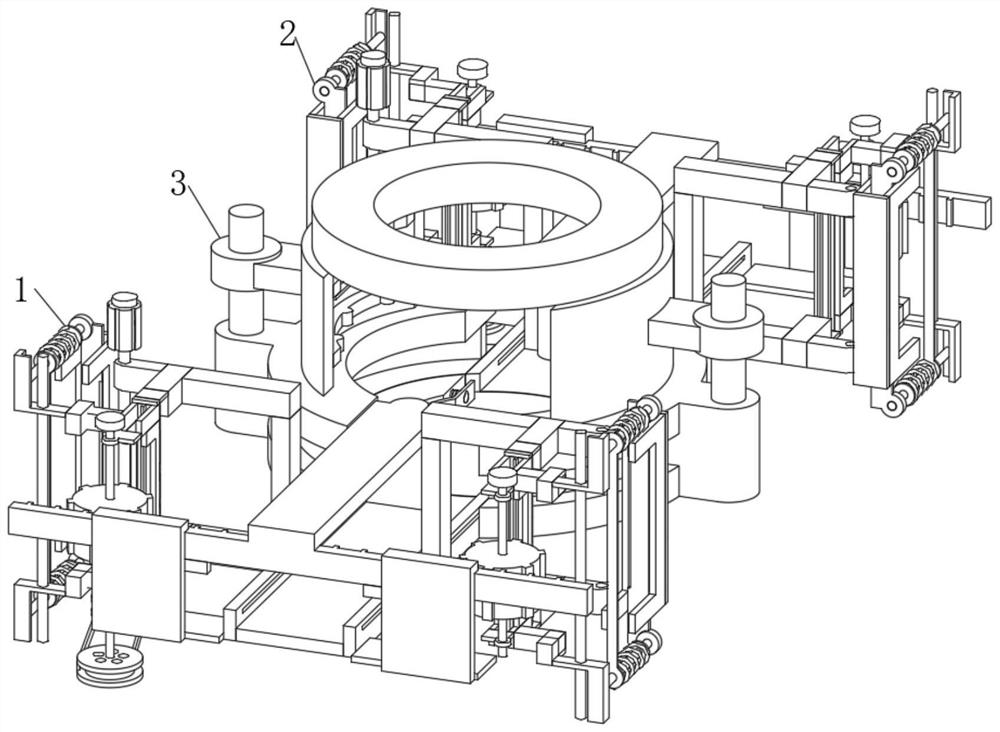 One-time forming production process for glass fiber reinforced plastic septic tank