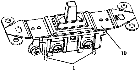 Rapid wiring device and electric appliance accessory