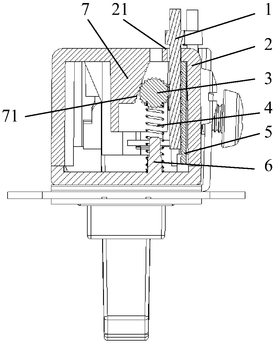 Rapid wiring device and electric appliance accessory