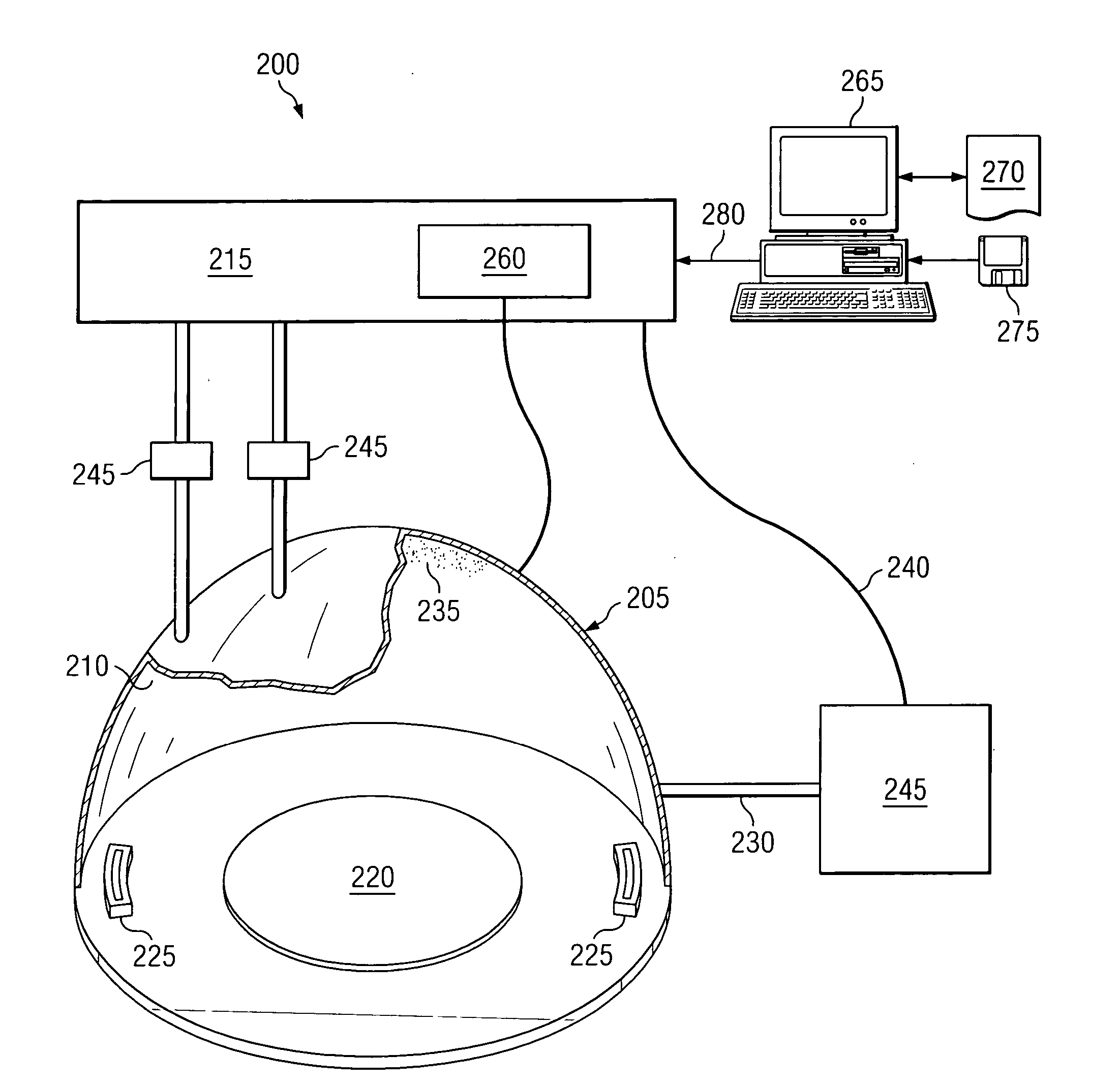 Deposition tool cleaning process having a moving plasma zone