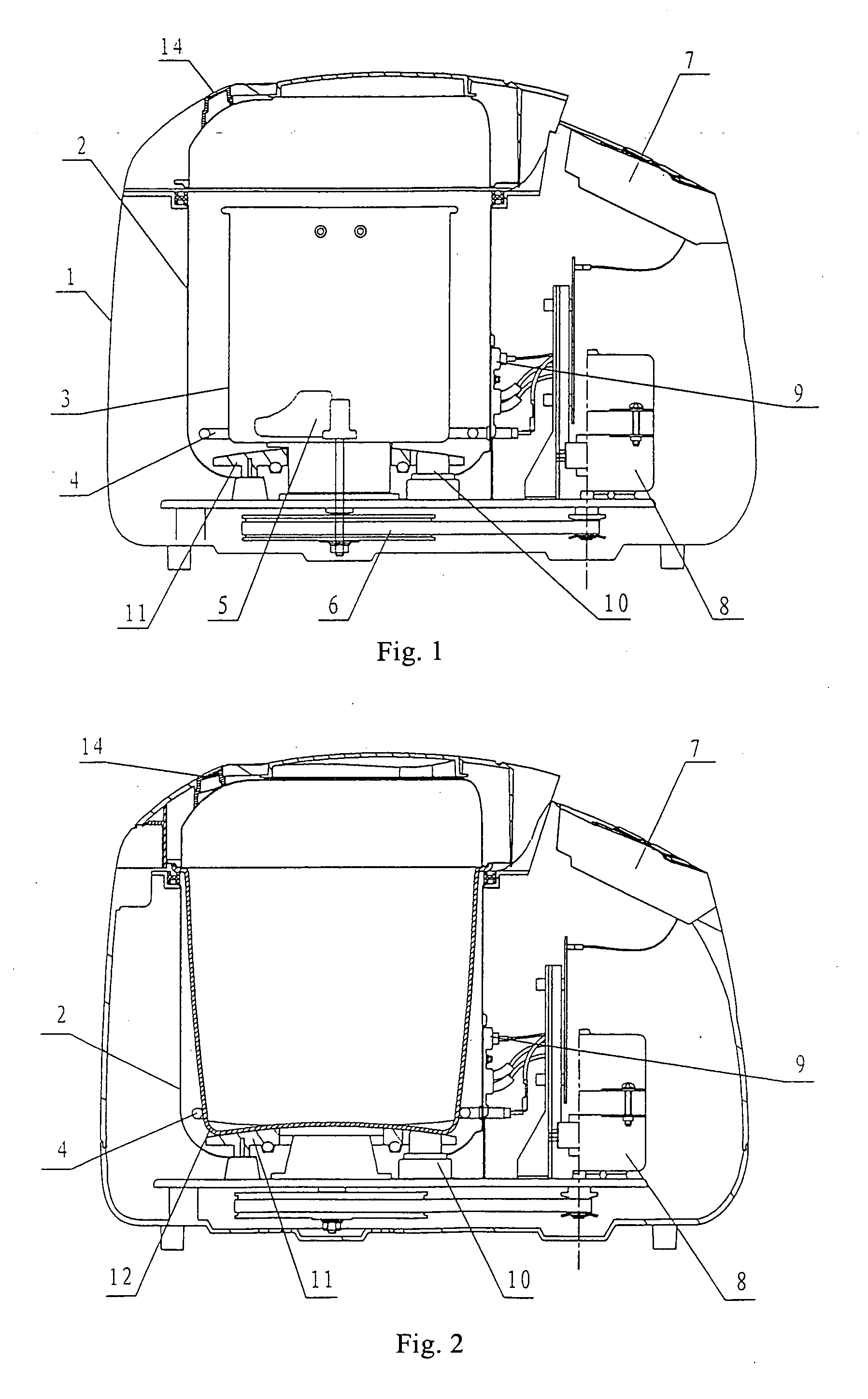 Bread maker incorporated with function for cooking rice