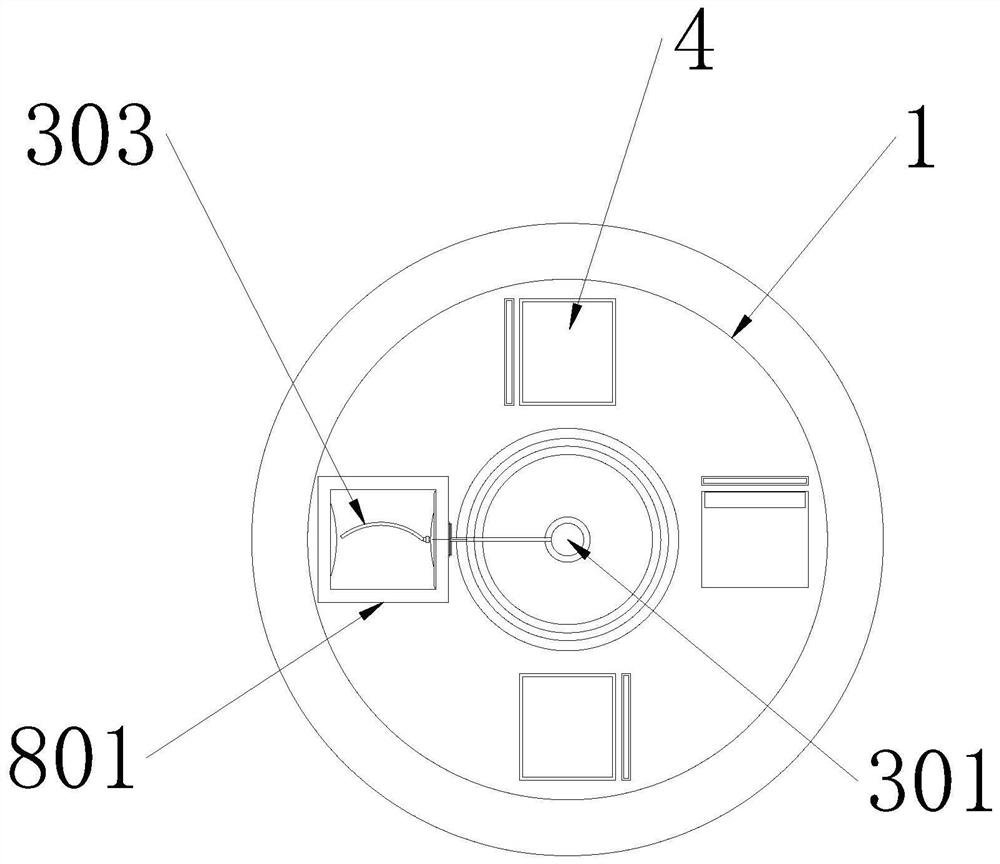 Medicine pushing device for medicine management system