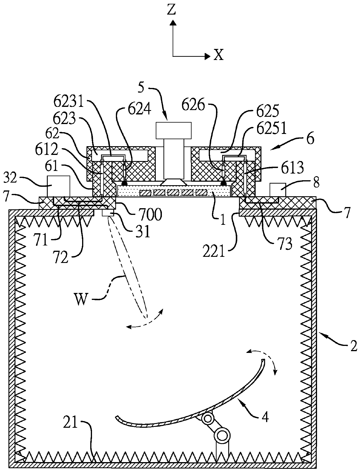 Comprehensive system for measuring conduction and radiation characteristics of packaged antenna