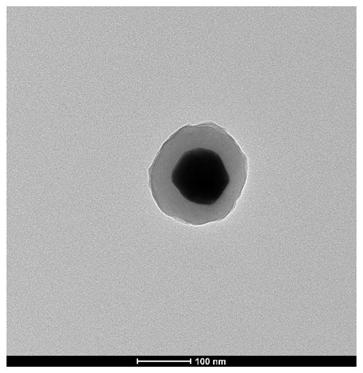 Amino-functionalization gold nanoparticle core-shell structure MOF-5 and preparing method thereof