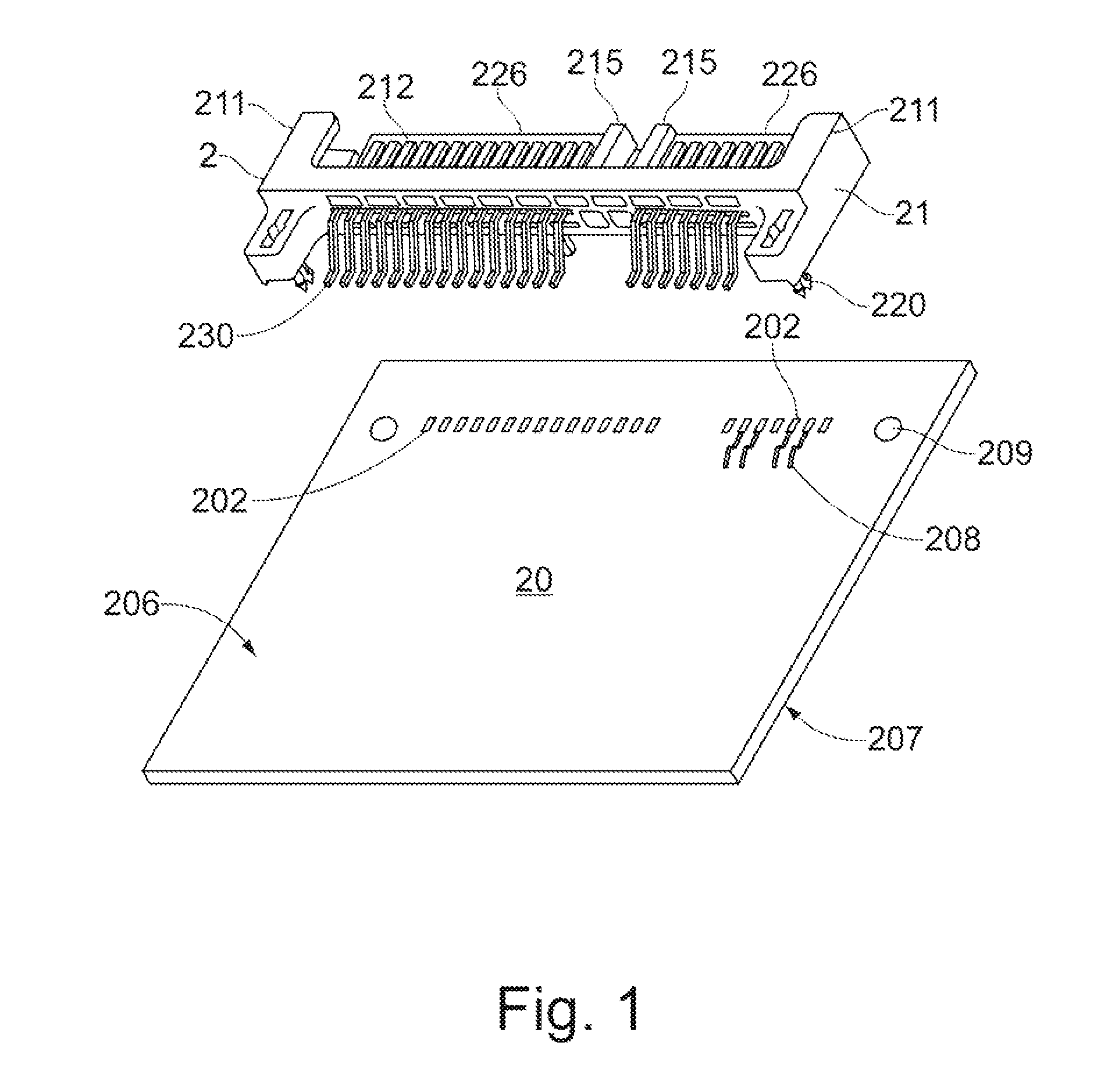 SATA and SAS plug connector