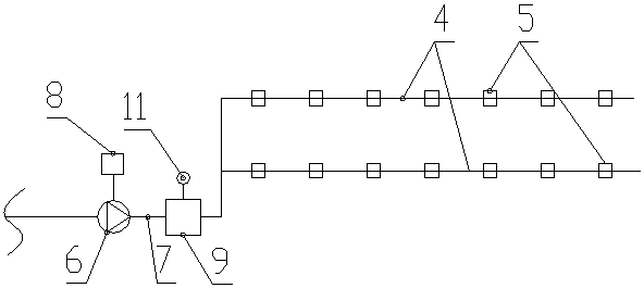 Anti-shaft-wrapping structure and anti-shaft-wrapping method of concrete mixer