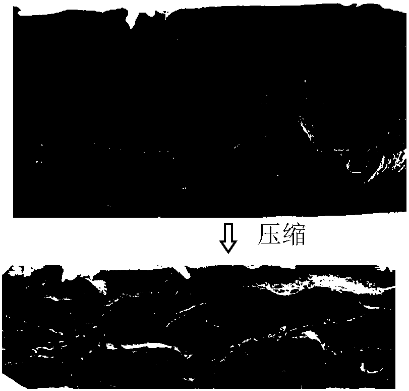 Pressure-sensitive graphene film preparation method