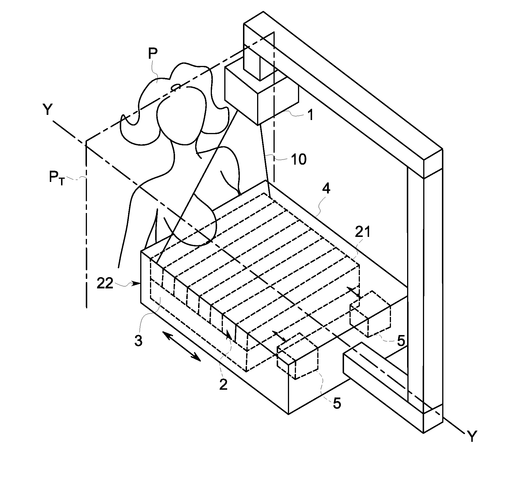 High frequency Anti-scatter grid movement profile for line cancellation