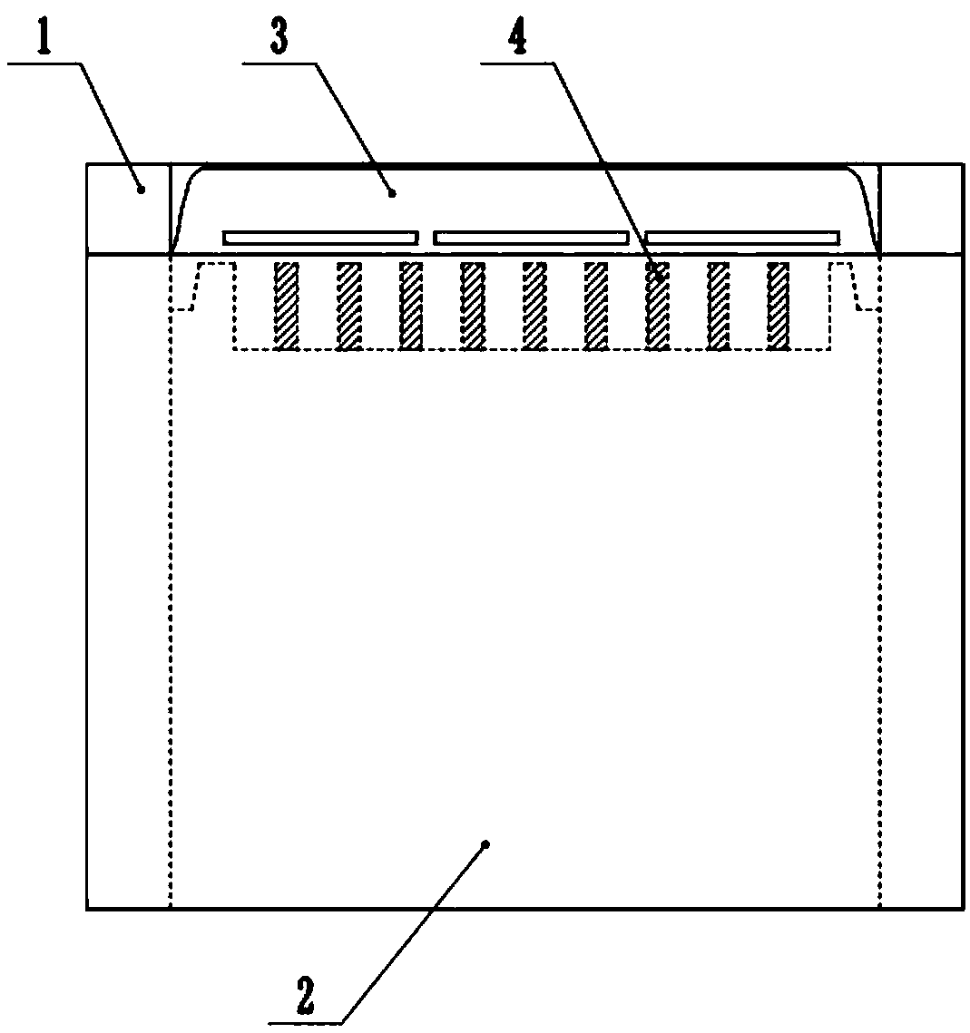 Glass plate for manufacturing of protein gel