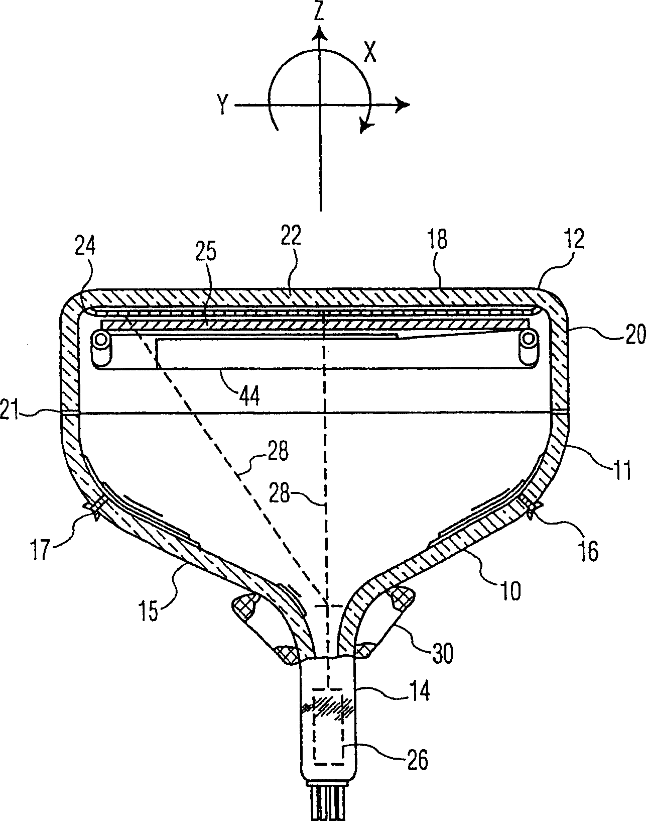 Method of manufacturing a matrix for a cathode-ray tube (CRT)