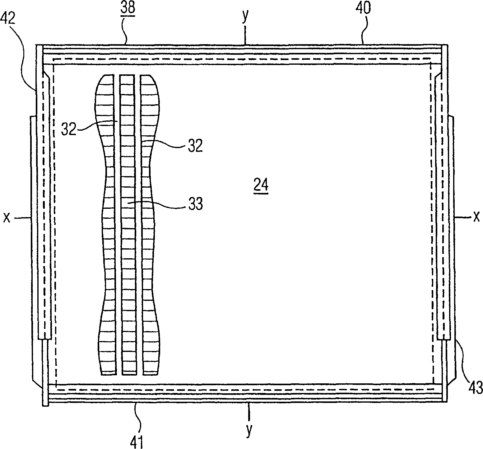 Method of manufacturing a matrix for a cathode-ray tube (CRT)