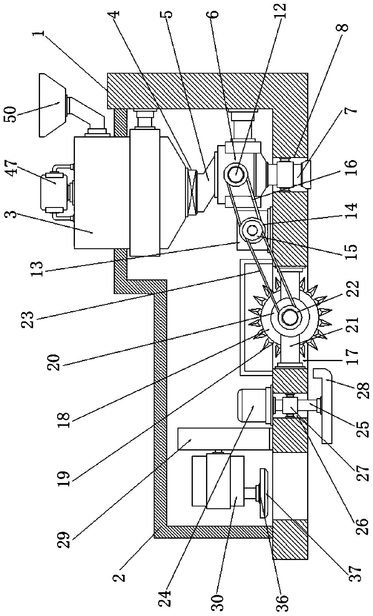 Highway bridge roadbed and pavement construction device and construction method thereof