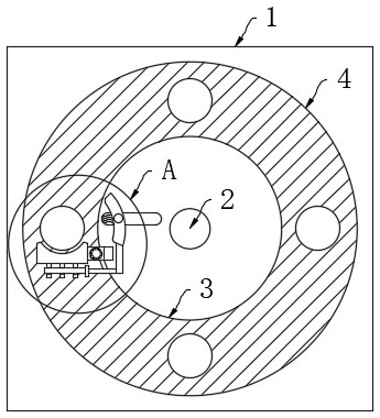 Automatic roll replacing device for non-woven fabric production