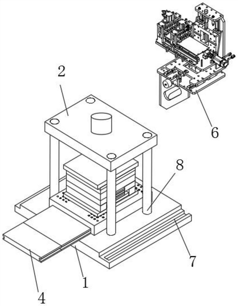 Reversible mold clamping device for injection molding machine and mold clamping method thereof