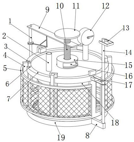 A blank casting cavity pressure detection device