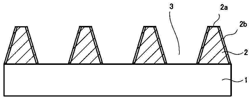 Partition wall and method for making same, repair method of partition wall, repaired partition wall, optical element