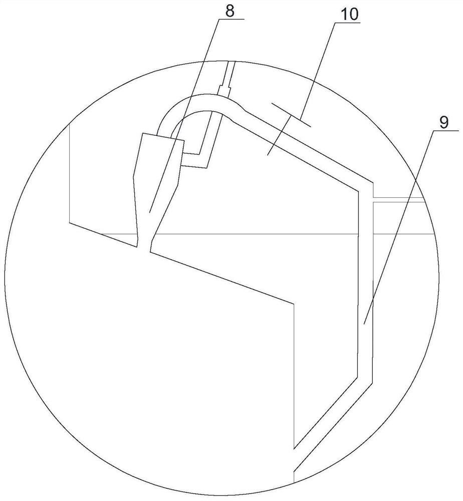 Boiler peak regulation method of W flame boiler for flexible peak regulation of double-layer coal bunker