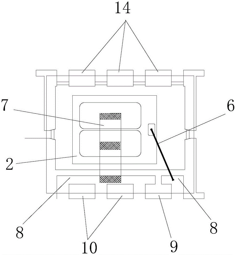 Packaging structure of high-current-power semiconductor device and manufacturing method