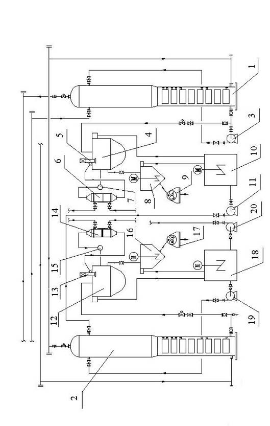 Carbonization crystallization technology in process for producing sodium carbonate through Hou's method