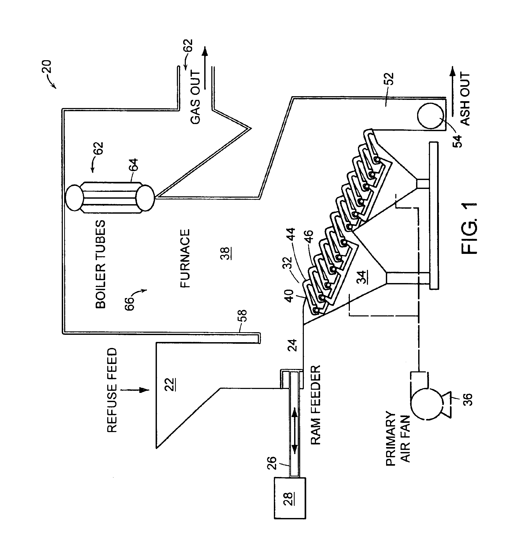 Grate block for a refuse incineration grate