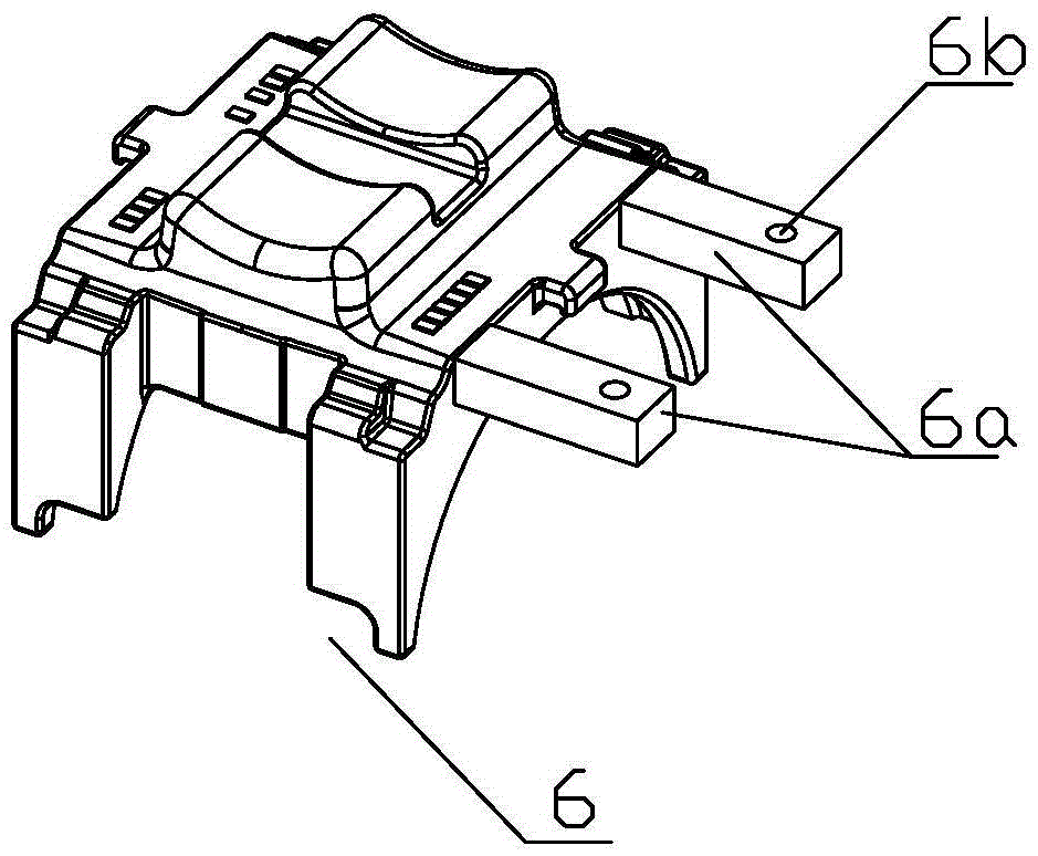 Derailment prevention bogie based on bearing saddle positioning detection and derailment detection method