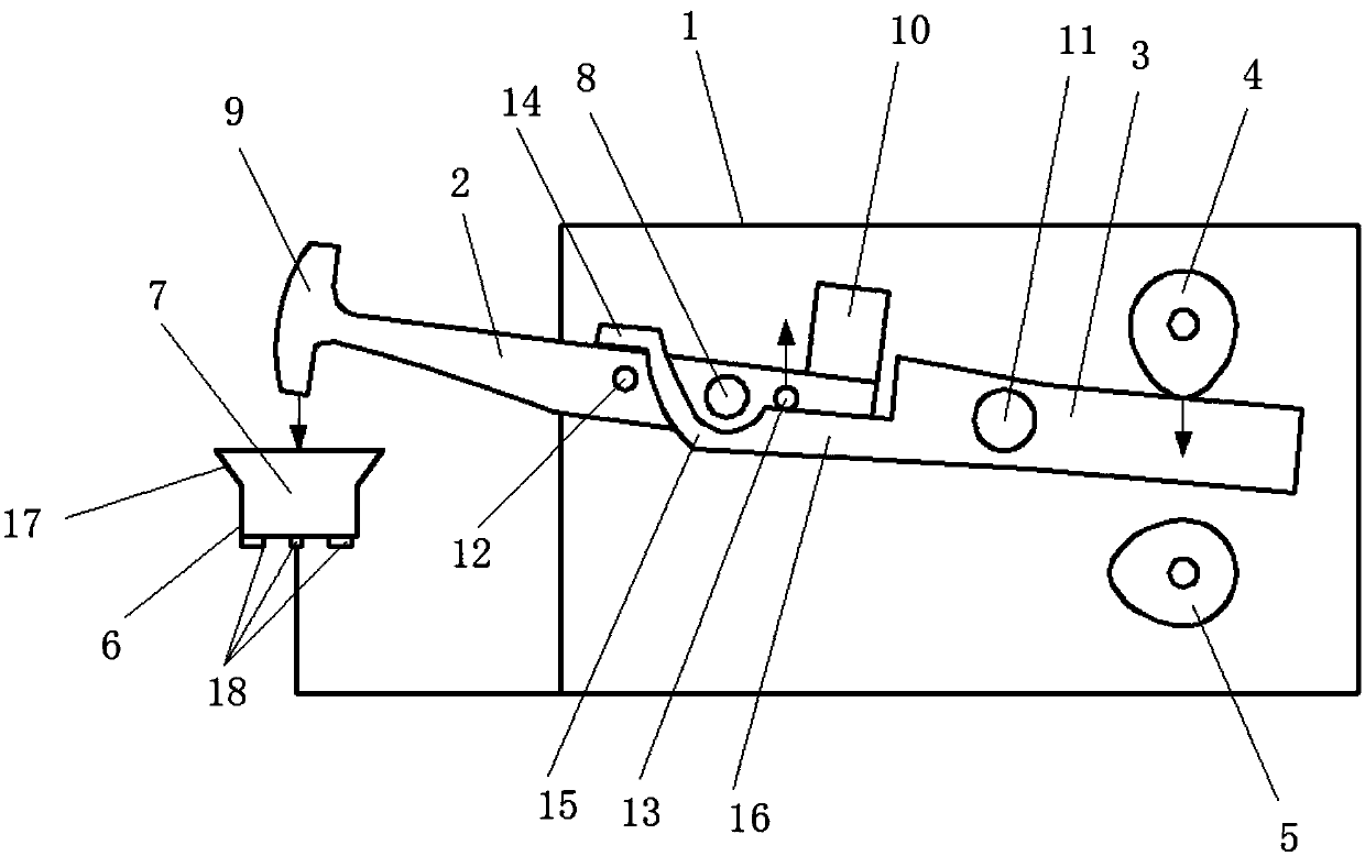 Drug smashing device