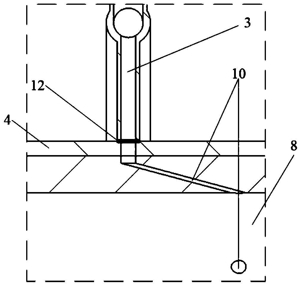 Pulse detonation rocket engine oil supply scheme beneficial to cooling and detonation initiation of wall surface