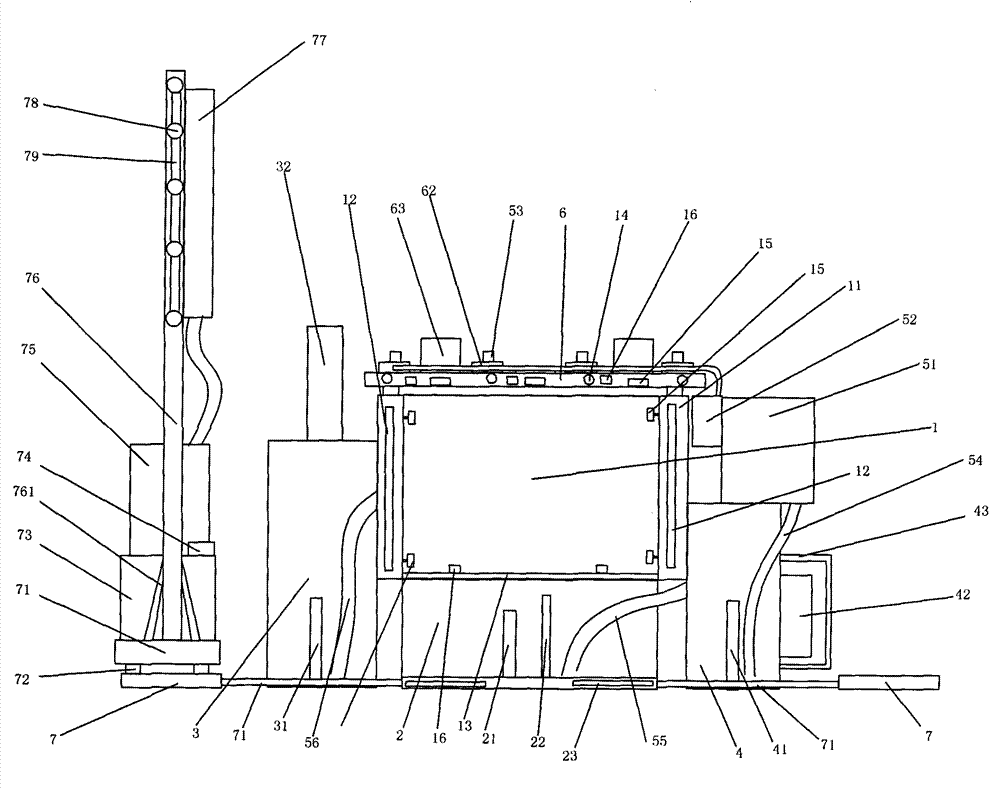 Flowerpot provided with support