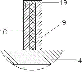 A continuous destroying device for gas generators of automobile air bags