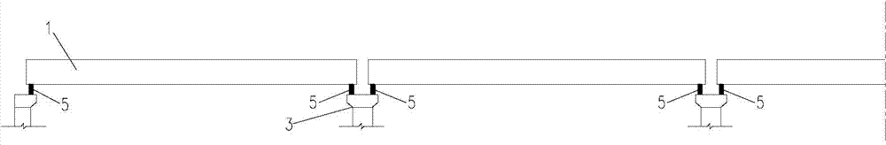 Setting technology of second-phase pre-stressed tendons in straddle type single-traffic-track girder bridge