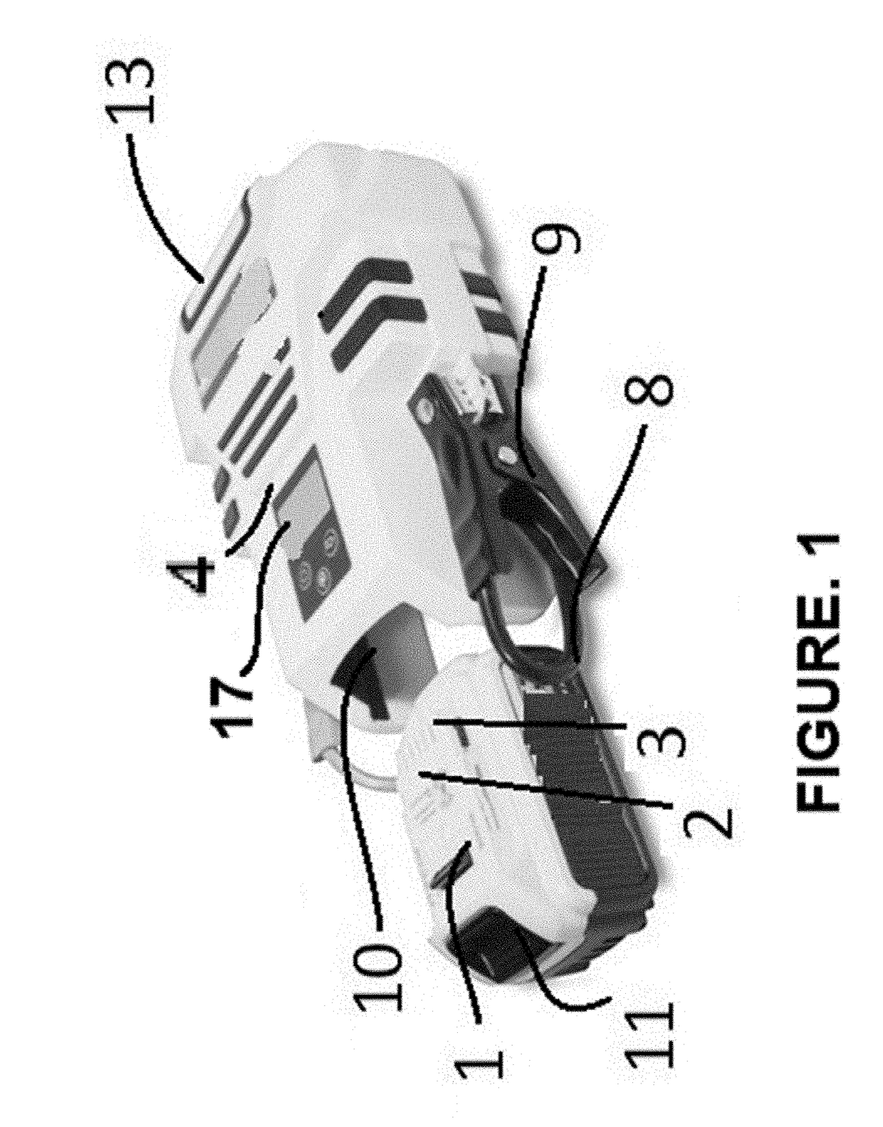 Battery charger with detachable battery