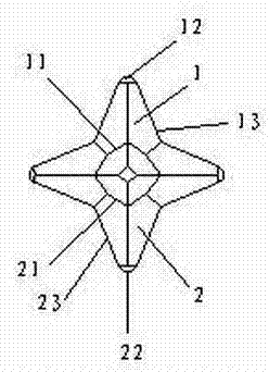 Method used for cleaning surfaces of castings, surfaces of pouring gates and surfaces of dead heads