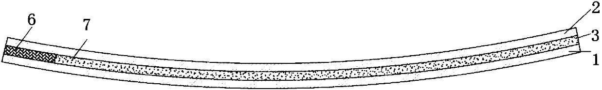 A bubble elimination process for automobile laminated glass