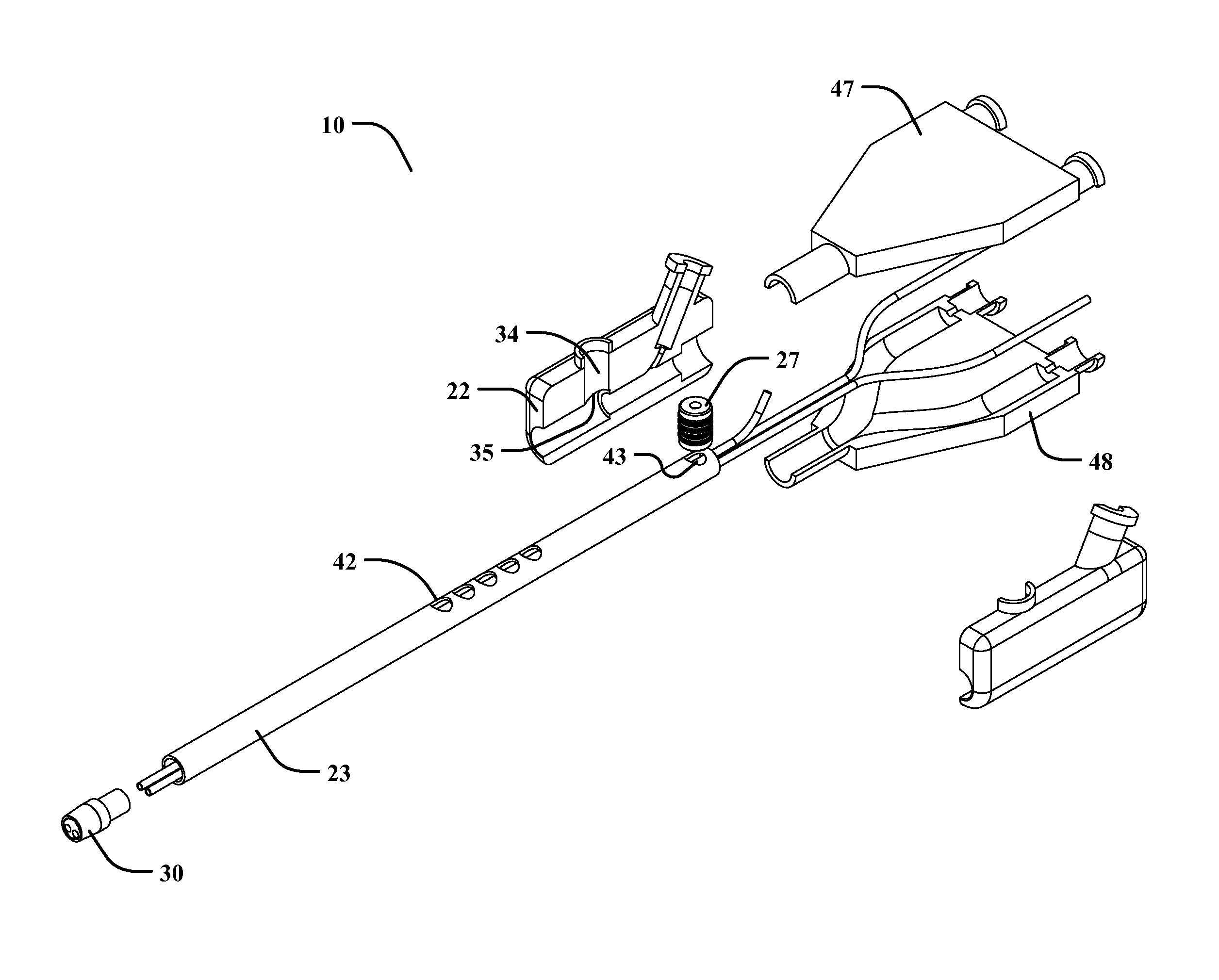 Method and apparatus for a self-venting endoscopic biomaterial applicator