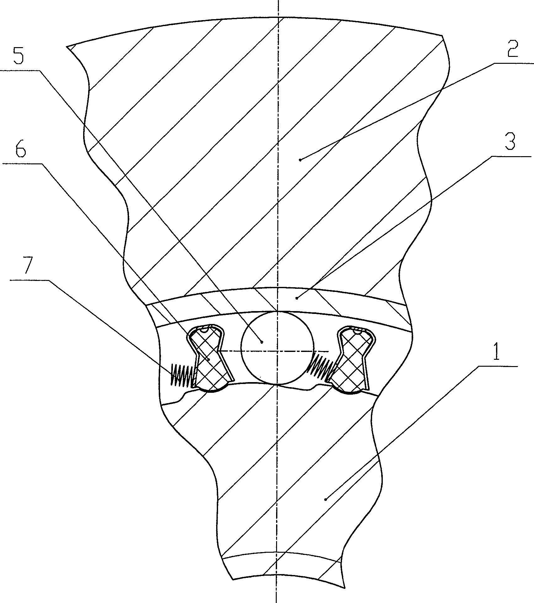 Automobile alternator integral pulley assembly