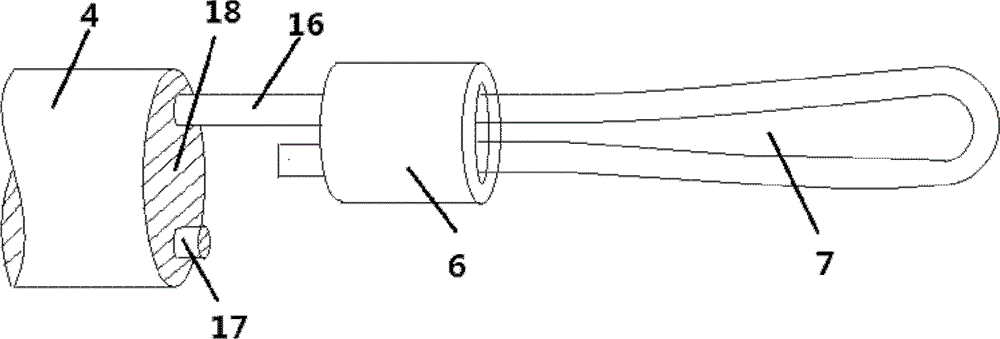 Temperature measurement cable component of grain condition measurement and control system