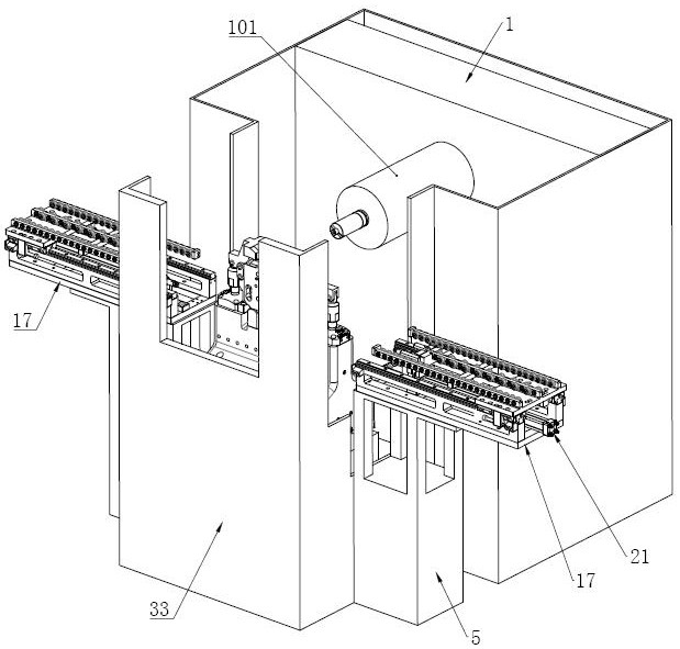 A cylinder head automatic finishing device