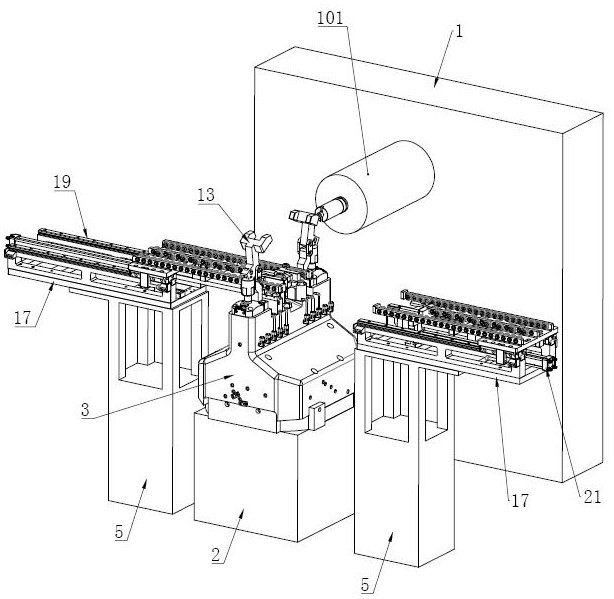 A cylinder head automatic finishing device