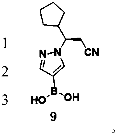 Intermediate of JAK inhibitor, and preparation method thereof