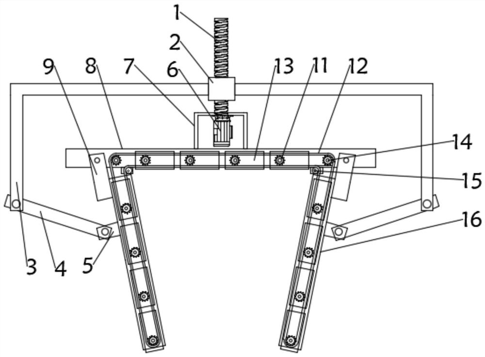 Pruning device for municipal landscaping shrubs