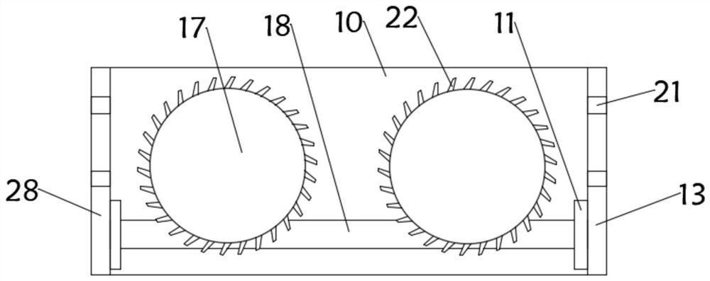 Pruning device for municipal landscaping shrubs