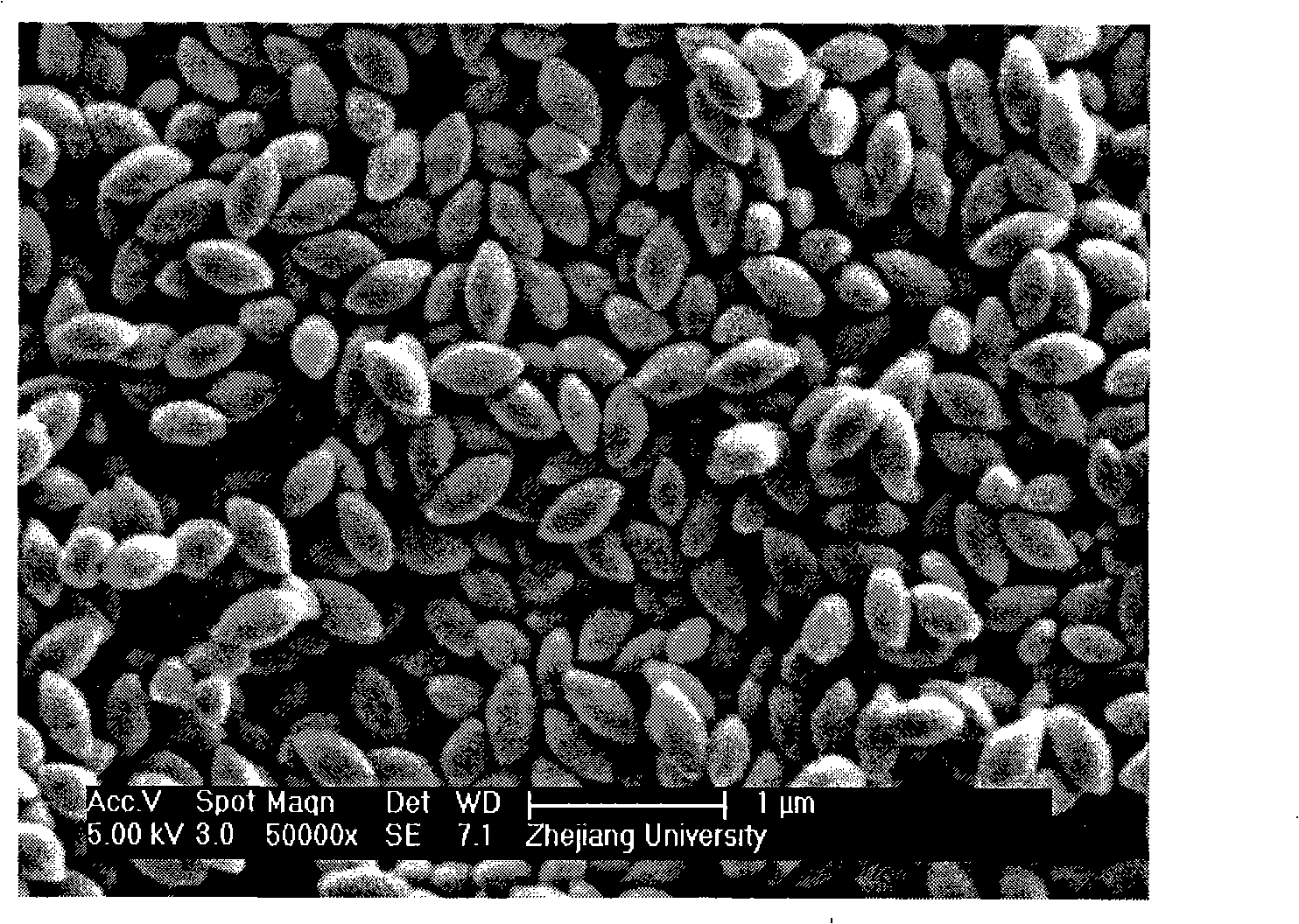 Method for preparing spindle shaped alpha-Fe2O3 powder