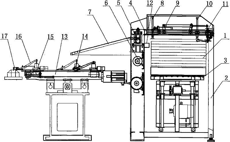 Automatic conveying device for sheets