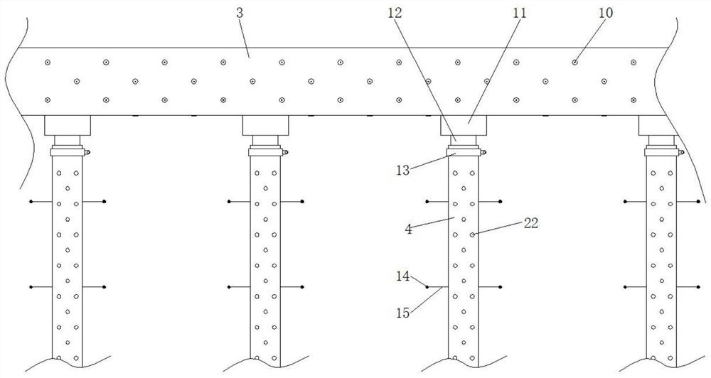 Sprinkling irrigation equipment for greenhouse fruit and vegetable planting