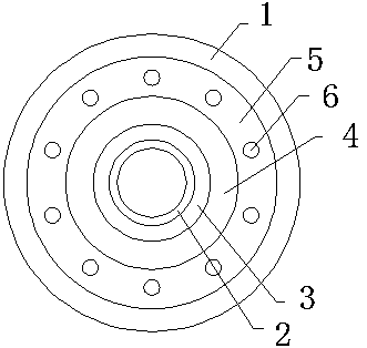 Conical bobbin