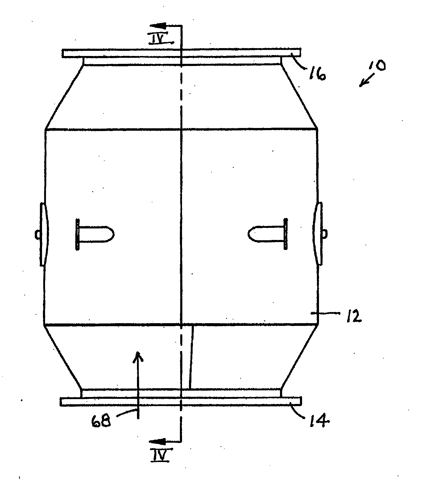 Debris filter with splitter box