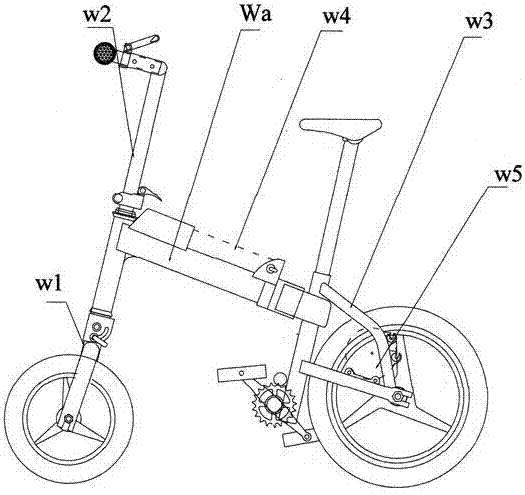 Large vehicle storage position occupying no outdoor site and method thereof