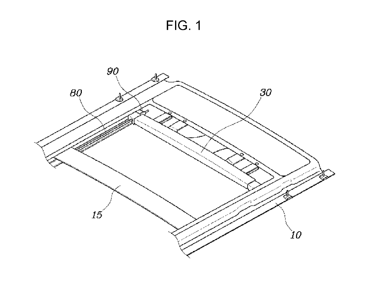 Roof airbag for vehicle