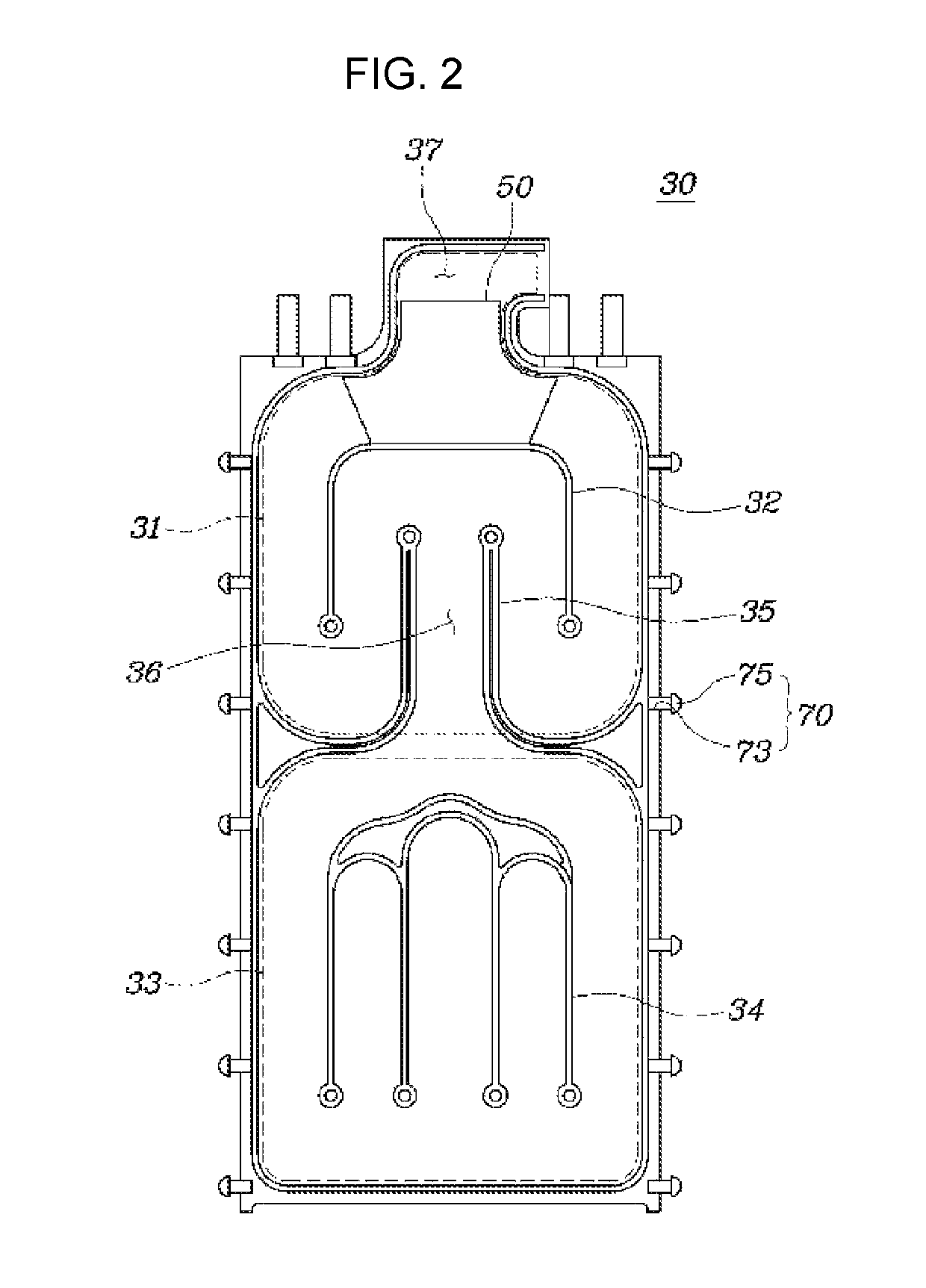 Roof airbag for vehicle