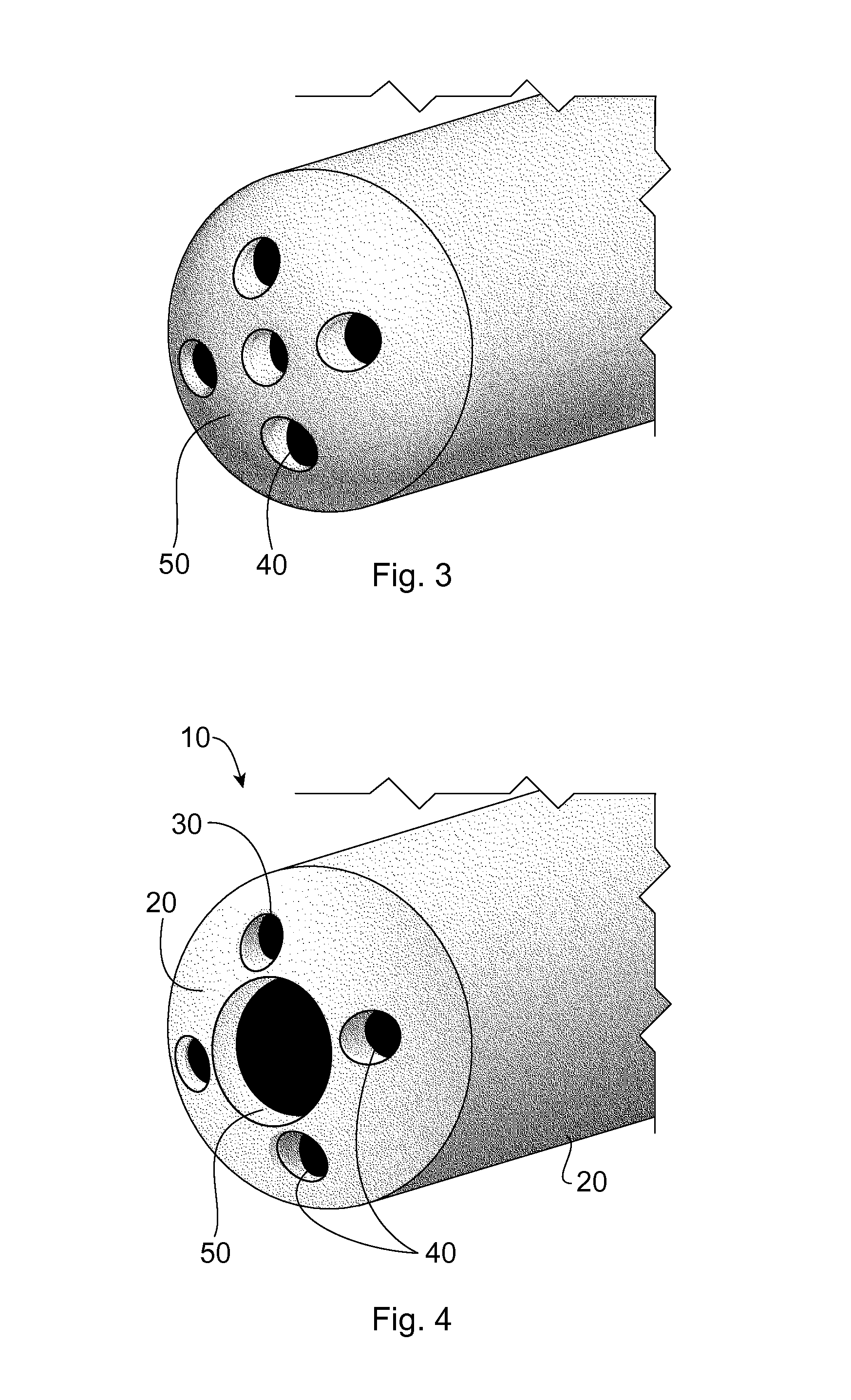 Filament having unique tip and surface characteristics